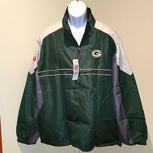 GREEN BAY PACKERS SPORTS ILLUSTRATED NFL WINDBREAKER JACKET